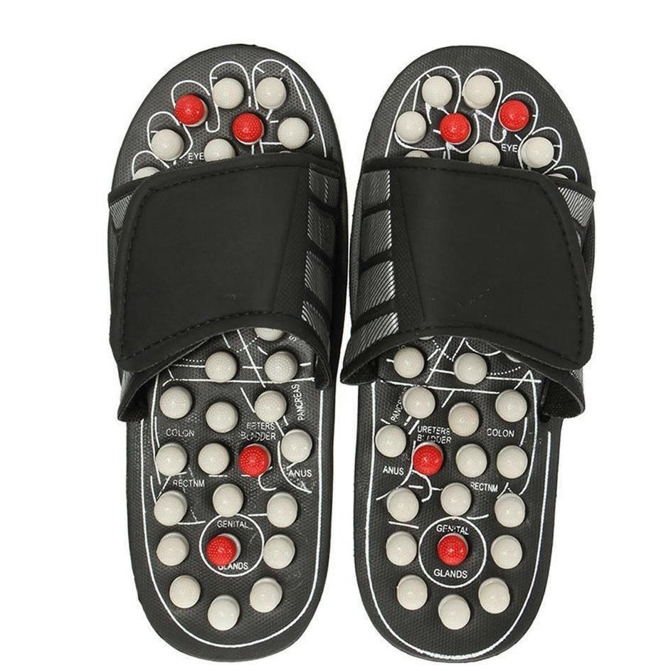 Acupuncture Healthy Relaxation Rotating Foot Massage Slipper