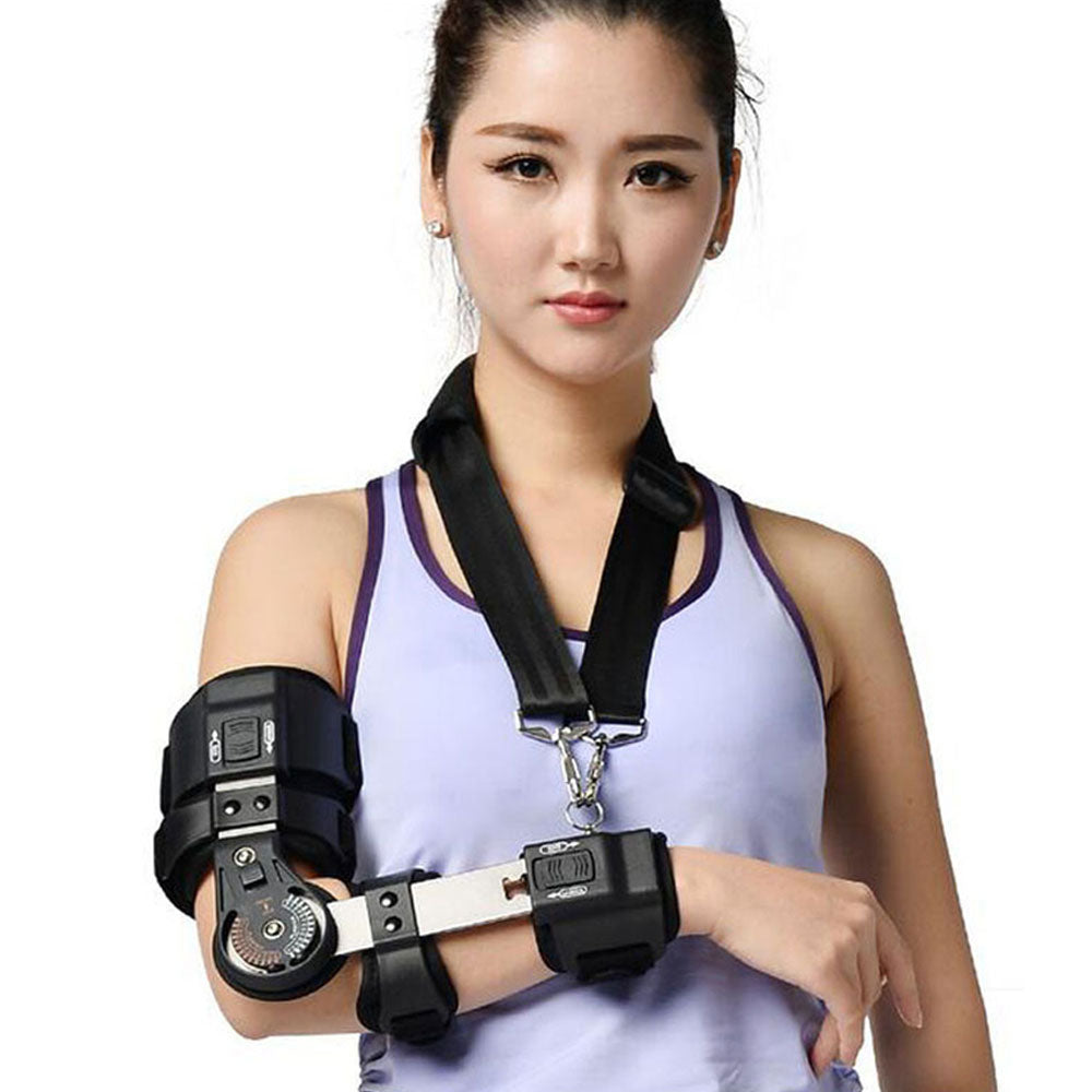 Adjustable Elbow Joint Fixed Brace Corrective Orthosis Arm Fracture Protector