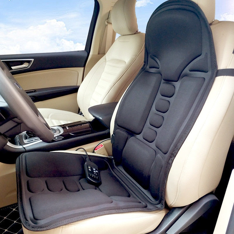 8 Mode 3 Intensity Car Cushion Full Body Infrared Heat Vibration Seat