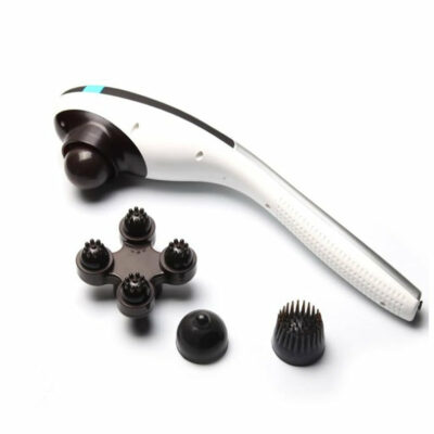 4 Heads 4 Modes Handheld Electric Heat Deep Tissue Percussion Massager
