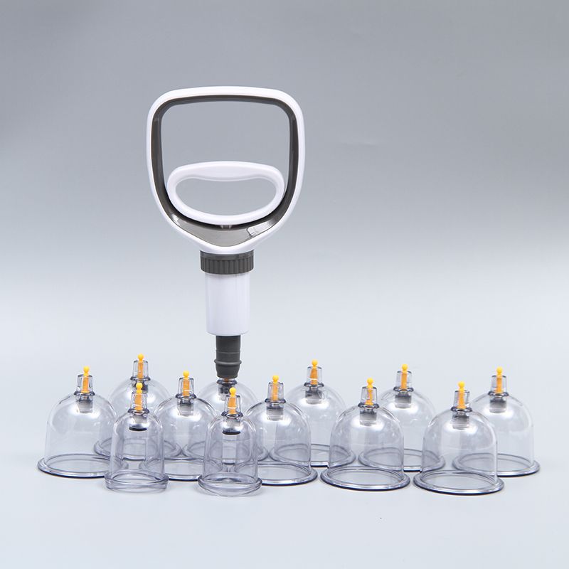 12/20/24 Cups Vacuum Cupping Set Chinese Guasha Suction Cup Set