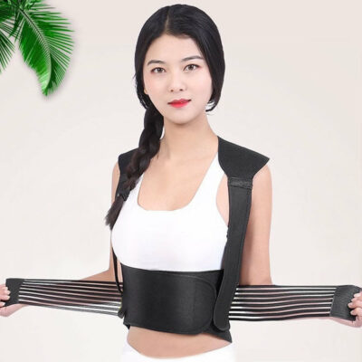 Self Heating Back Support Waist Brace Magnets Heating Therapy Support Belt