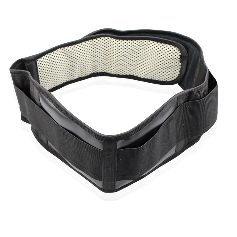 Adjustable Tourmaline Self-heating Magnetic Therapy Waist Support Belt