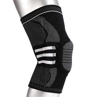 Patella Stabilizer Support & Compression Knee Sleeve Brace with Silicone