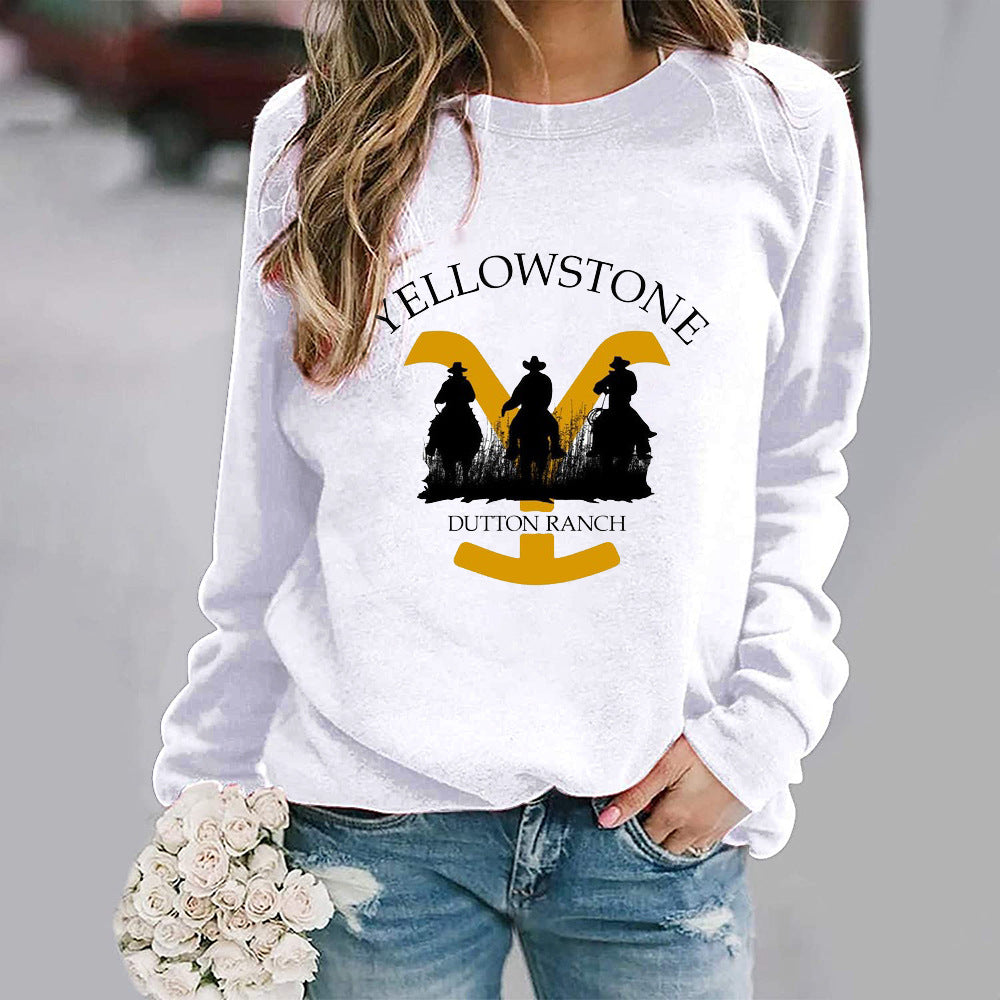Womens Yellowstone Dutton Ranch Graphic Sweatshirts
