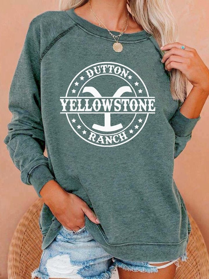 Plus Size Yellowstone Dutton Ranch Sweatshirt