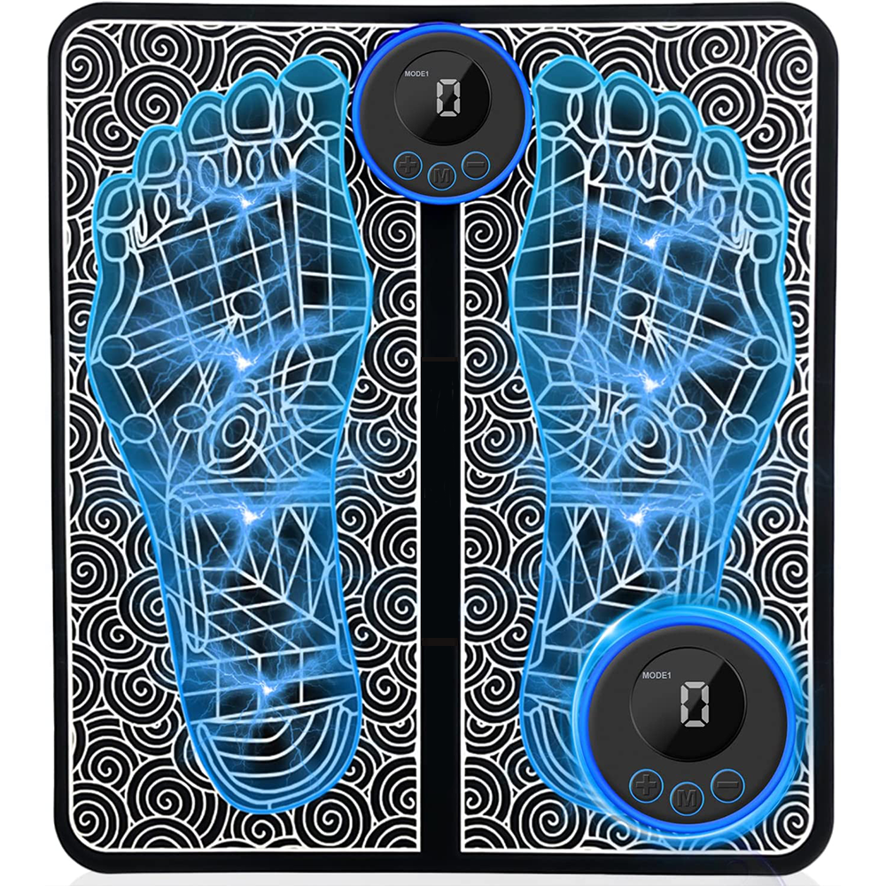 EMS Tens Unit Foot Massager for Plantar Fasciitis and Neuropathy Relief