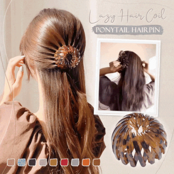 Lazy Hair Coil-Ponytail Hairpin
